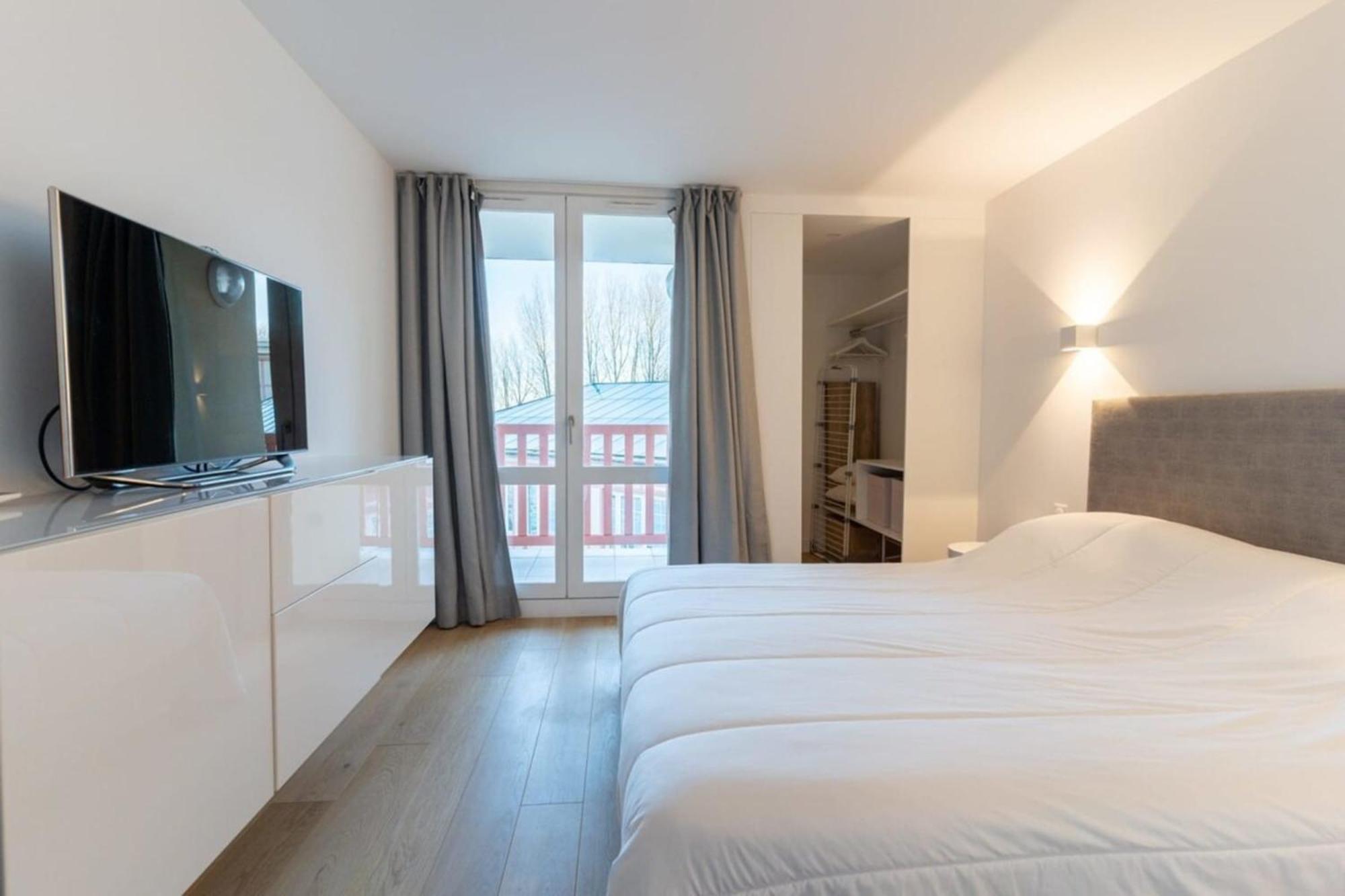 Beautiful Flat With Swimming Pool Tennis Court And Parking 148 Le Touquet Exterior photo