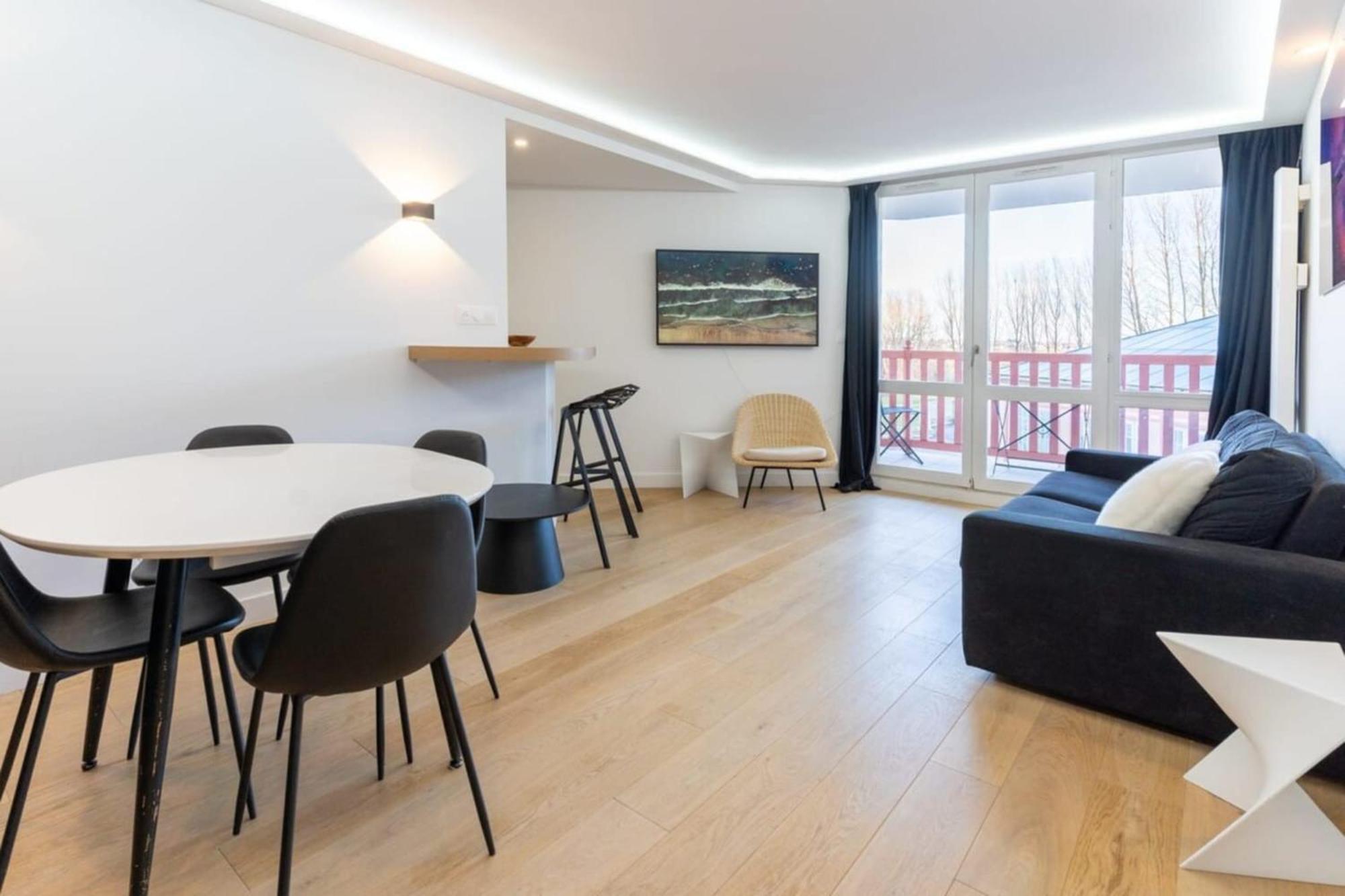 Beautiful Flat With Swimming Pool Tennis Court And Parking 148 Le Touquet Exterior photo